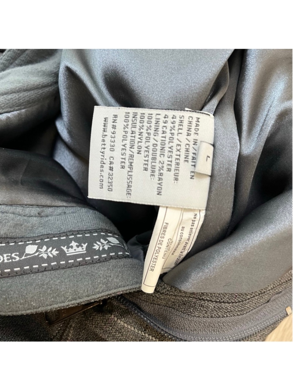 Vintage Y2K Betty Rides Women’s Ski Snowboard Pants Large Gray Plaid Insulated - Picture 16 of 17